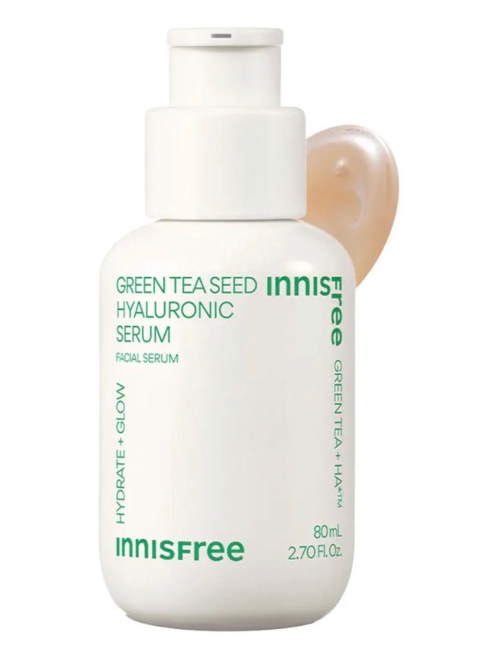 Innisfree Green Tea Seed Hyaluronic Serum 80ml BNIB